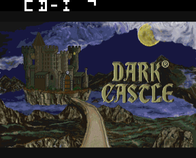 Dark Castle Title Screen